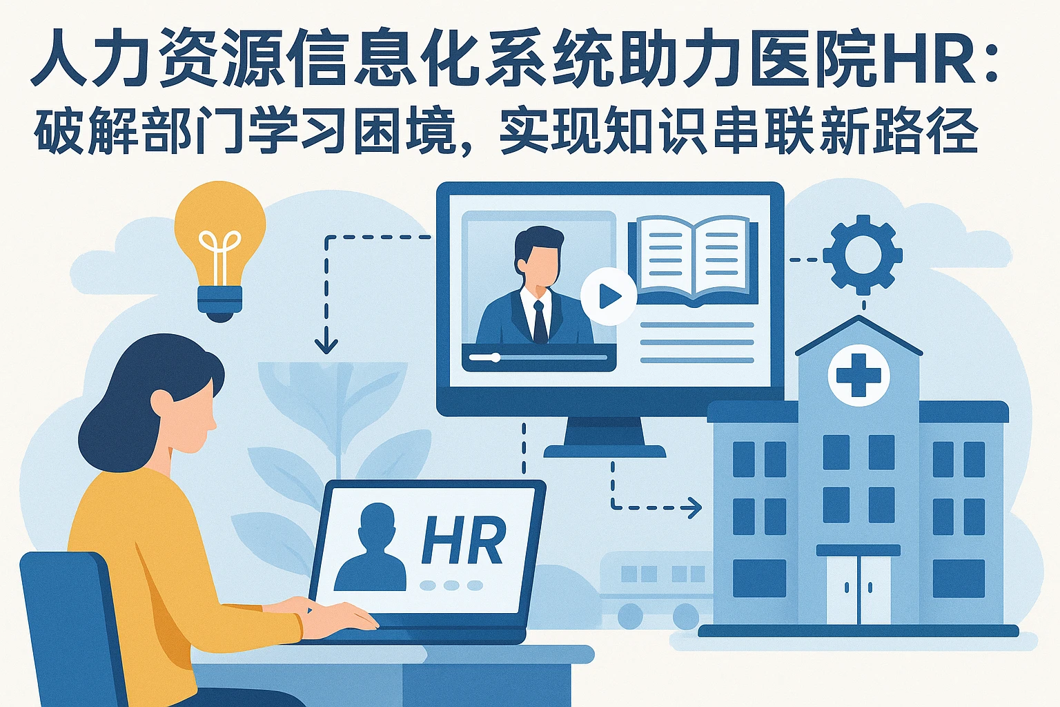 人力资源信息化系统助力医院HR：破解部门学习困境，实现知识串联新路径