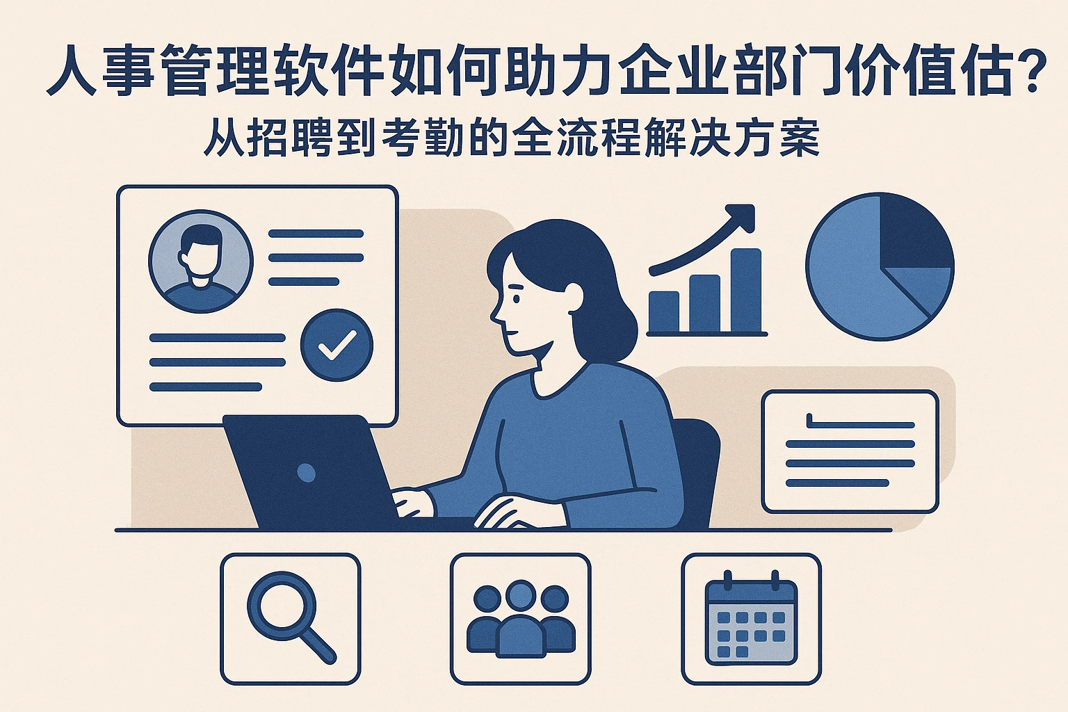 人事管理软件如何助力企业部门价值评估？从招聘到考勤的全流程解决方案