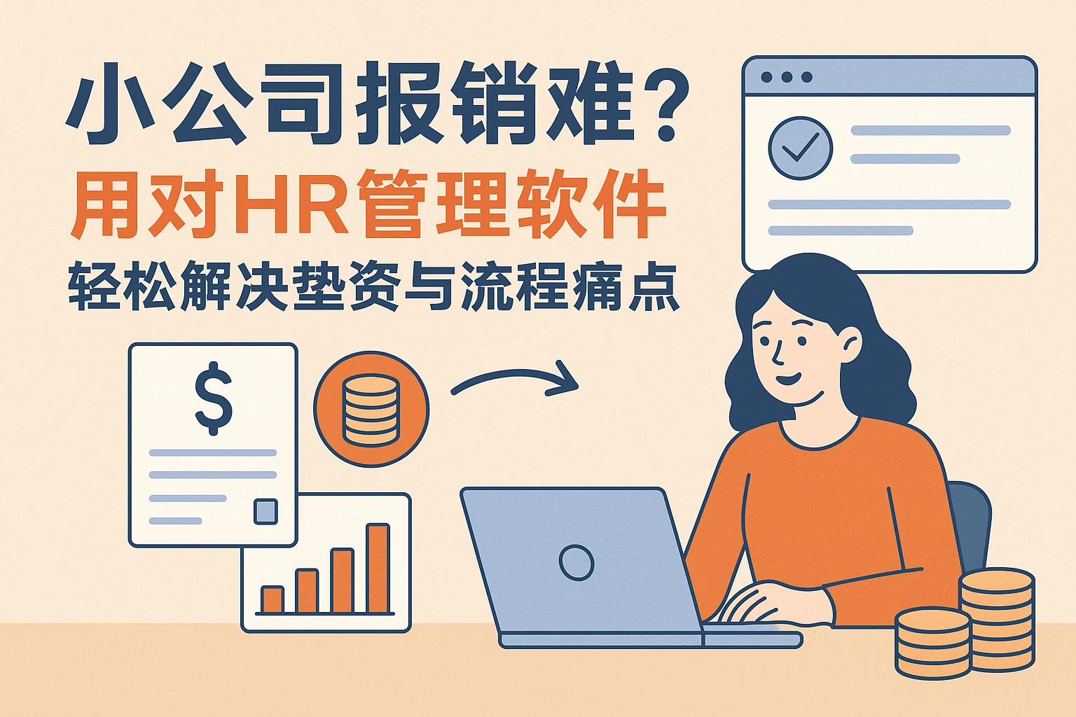 小公司报销难？用对HR管理软件，轻松解决垫资与流程痛点