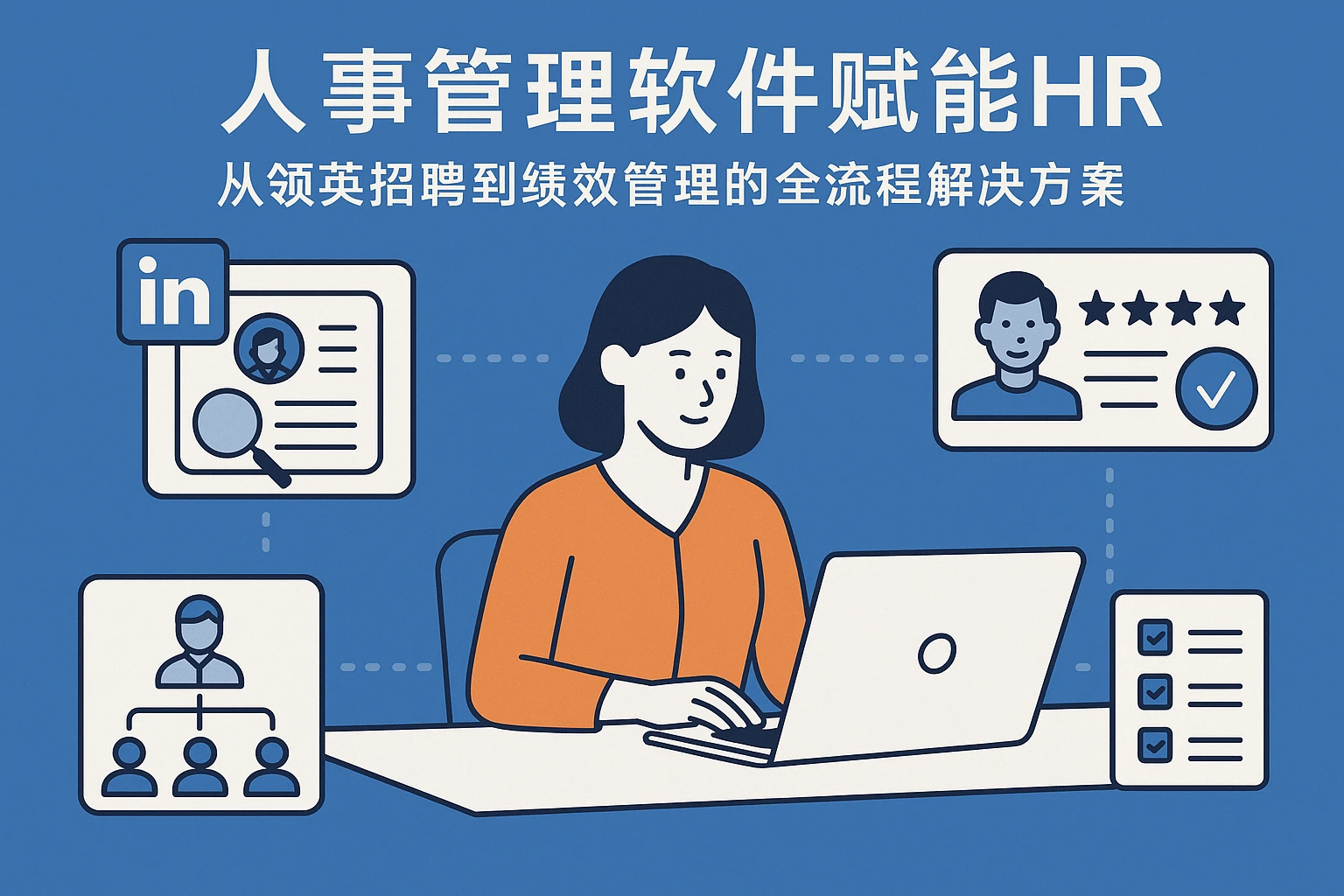 人事管理软件赋能HR：从领英招聘到绩效管理的全流程解决方案