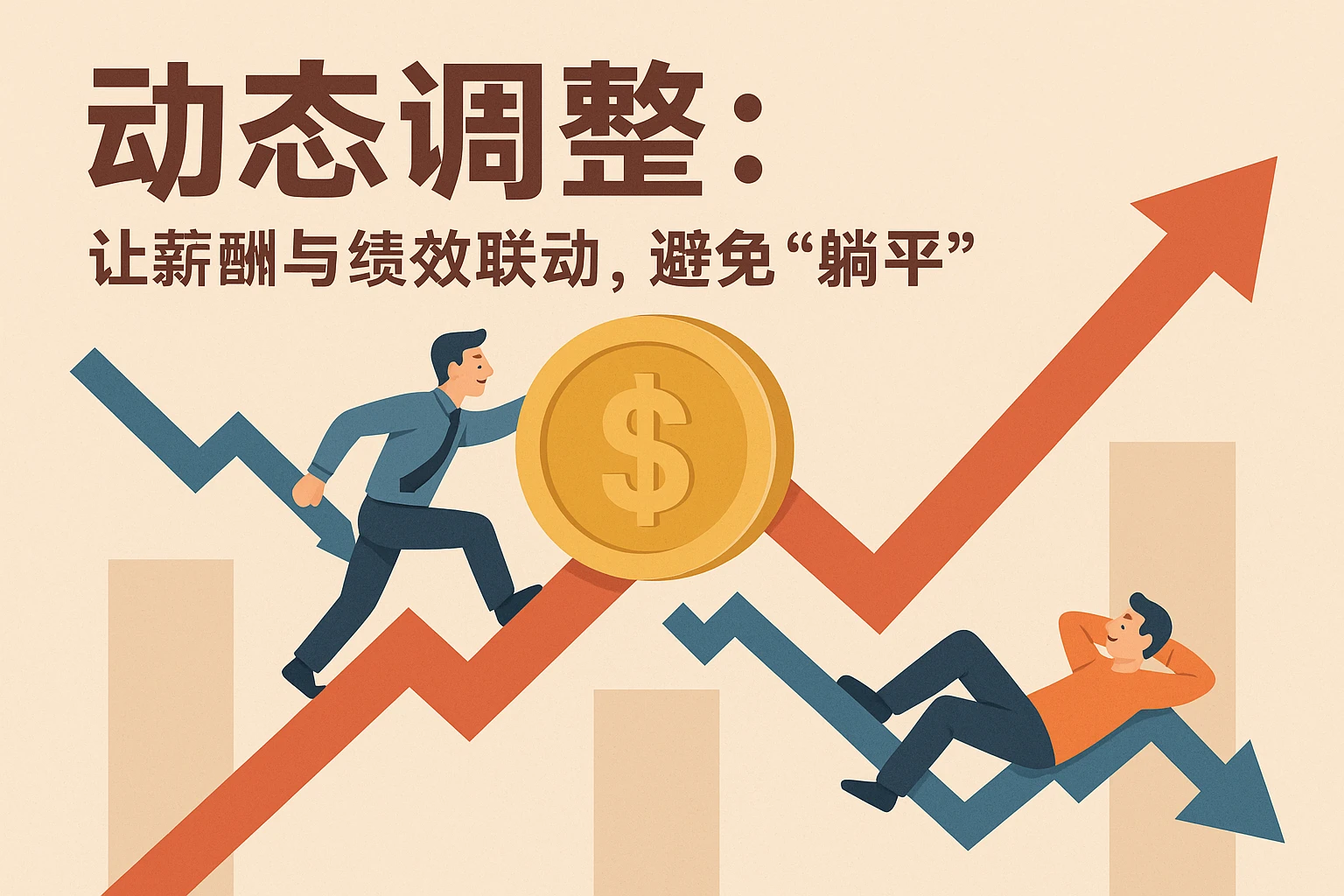 2. 动态调整：让薪酬与绩效联动，避免“躺平”