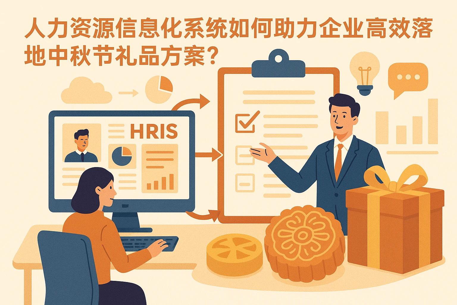 人力资源信息化系统如何助力企业高效落地中秋节礼品方案？