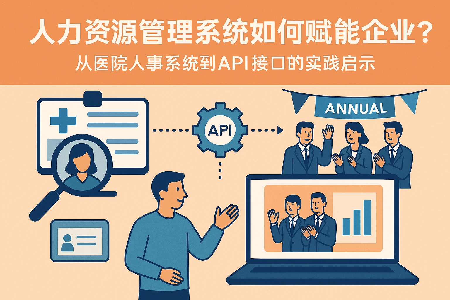 人力资源管理系统如何赋能企业年会？从医院人事系统到API接口的实践启示