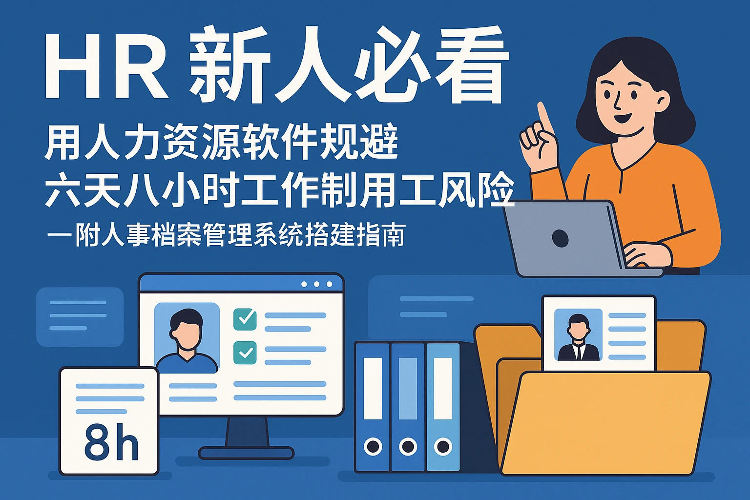 HR新人必看：用人力资源软件规避六天八小时工作制用工风险——附人事档案管理系统搭建指南