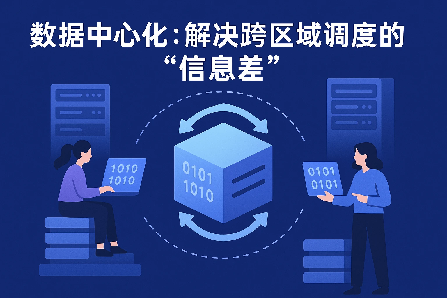 2. 数据中心化：解决跨区域调度的“信息差”