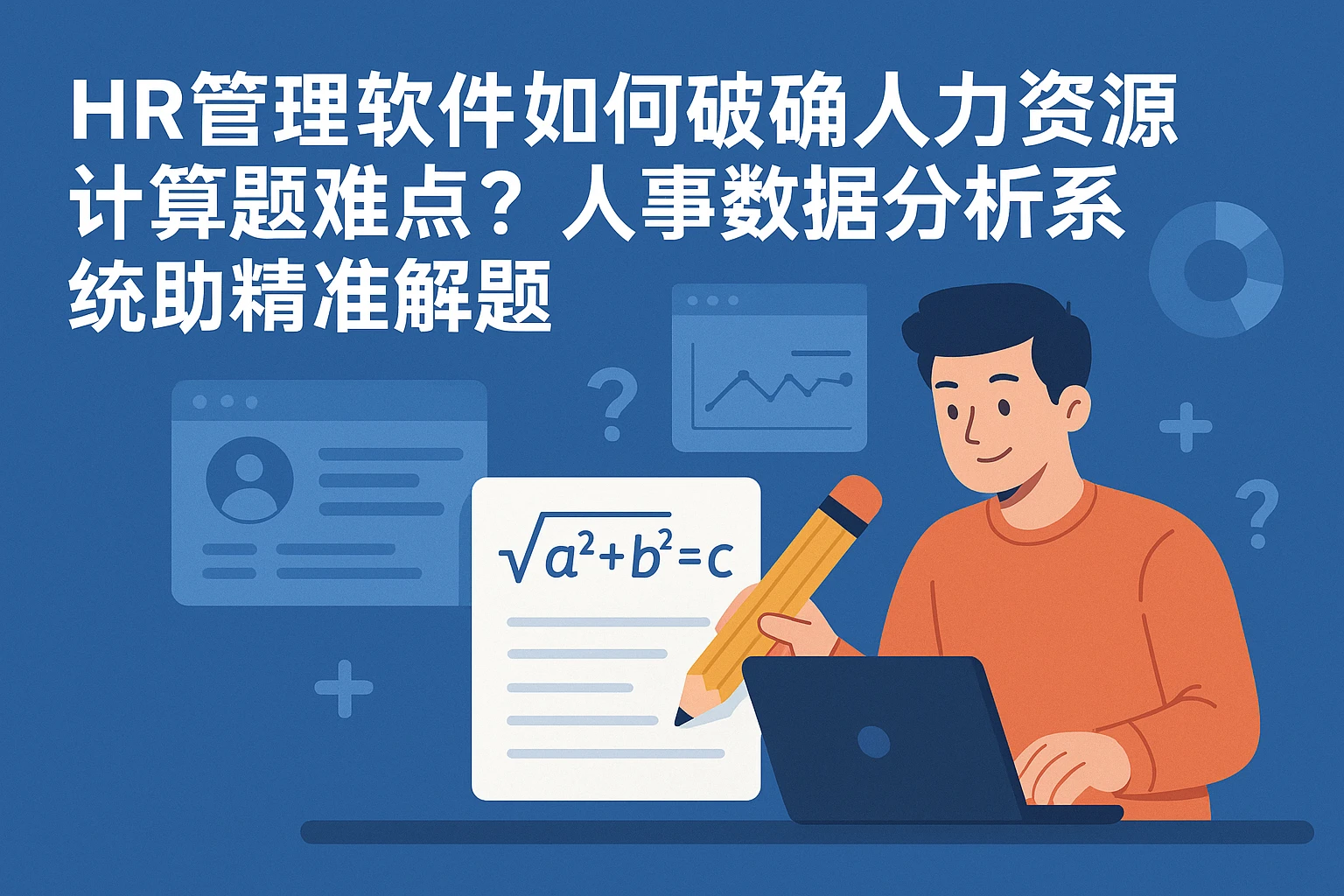 HR管理软件如何破解人力资源计算题难点？人事数据分析系统助力精准解题