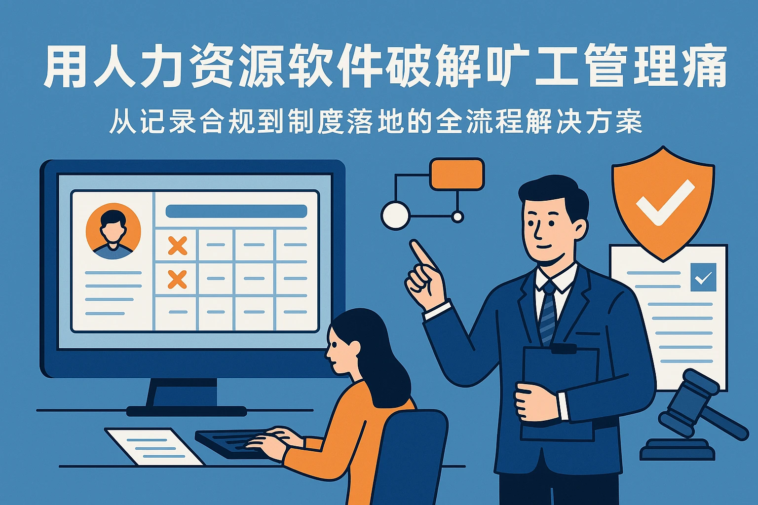 用人力资源软件破解旷工管理痛点：从记录合规到制度落地的全流程解决方案