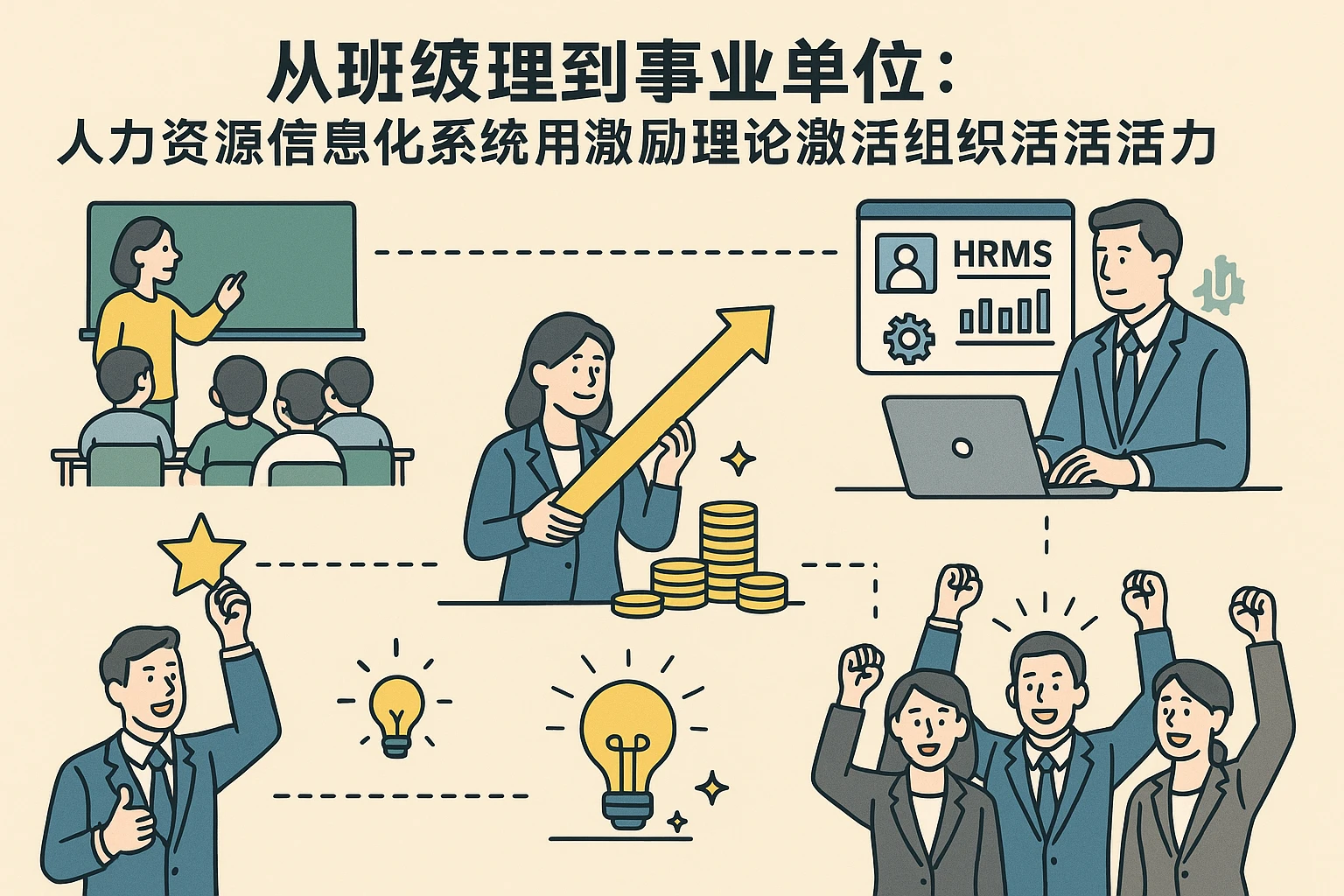 从班级管理到事业单位：人力资源信息化系统用激励理论激活组织活力