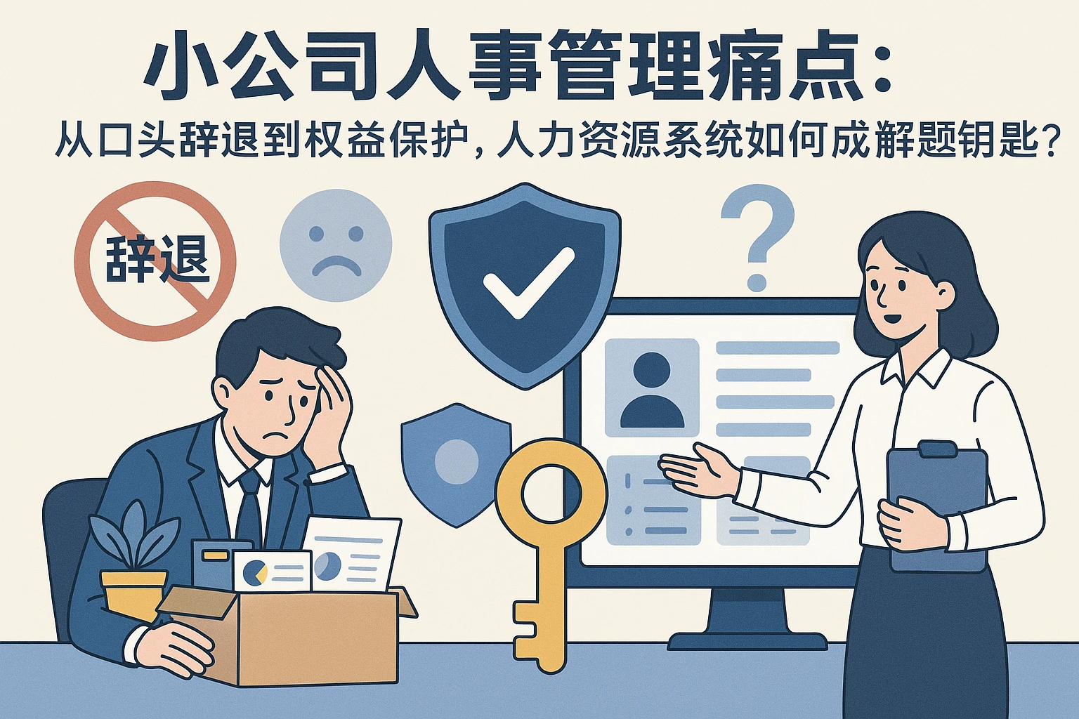 小公司人事管理痛点：从口头辞退到权益保护，人力资源系统如何成为解题钥匙？