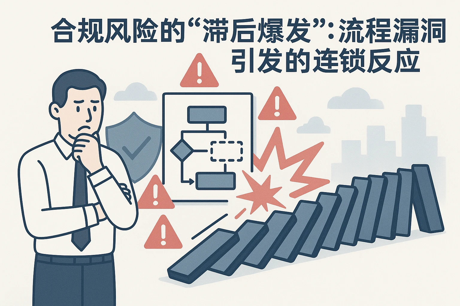 2. 合规风险的“滞后爆发”：流程漏洞引发的连锁反应