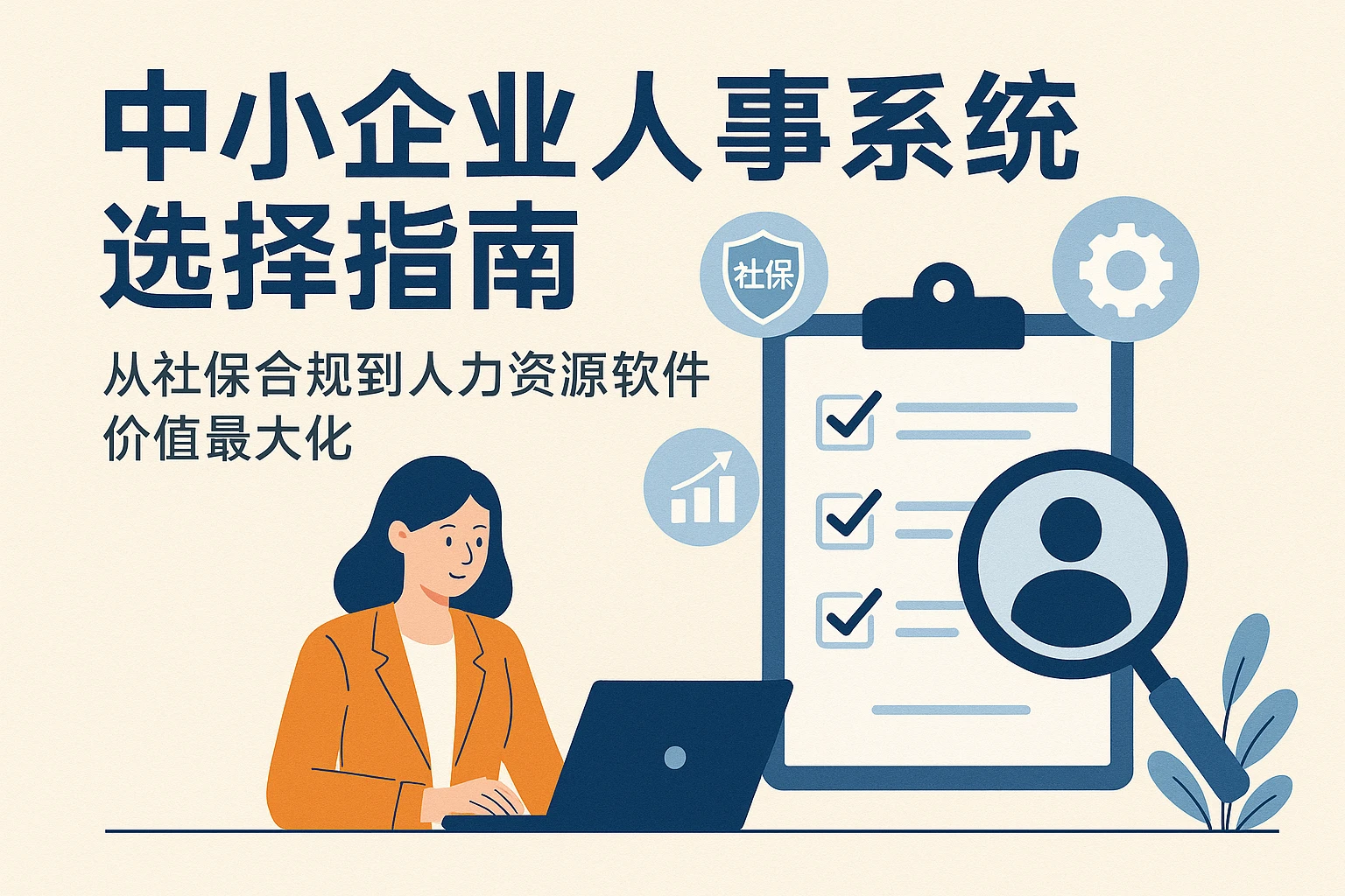 中小企业人事系统选型指南：从社保合规到人力资源软件价值最大化