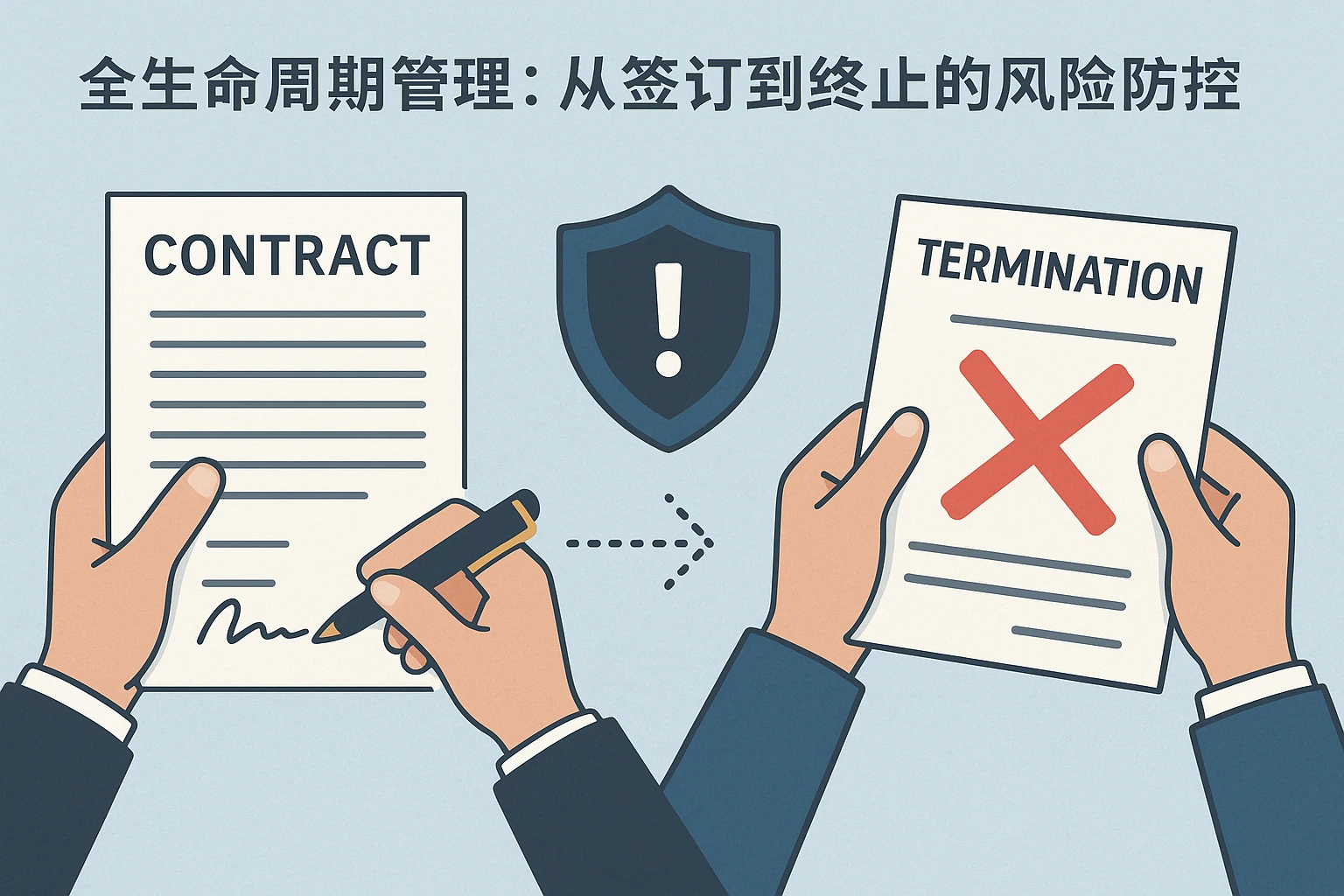 2. 全生命周期管理：从签订到终止的风险防控