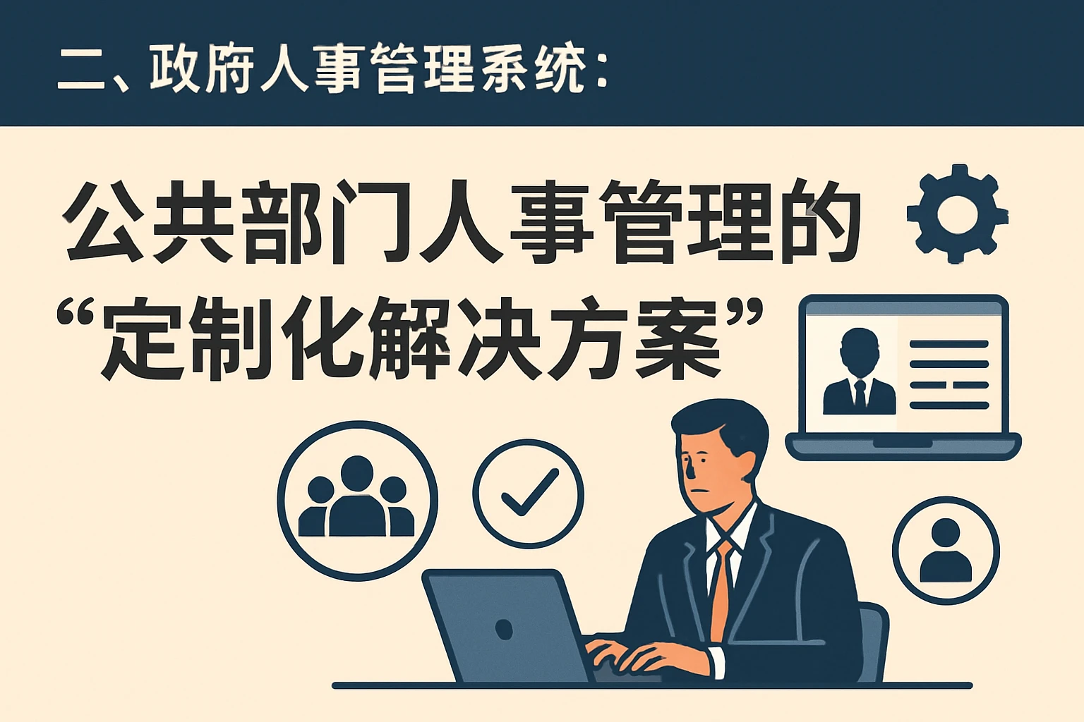 二、政府人事管理系统：公共部门人事管理的“定制化解决方案”