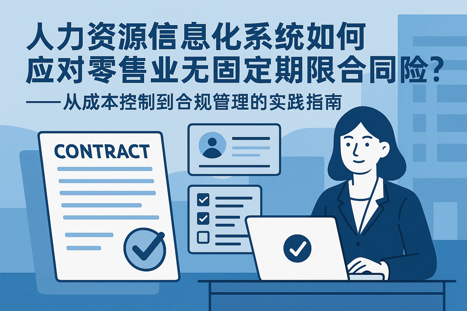 人力资源信息化系统如何应对零售业无固定期限合同风险?——从成本控制到合规管理的实践指南