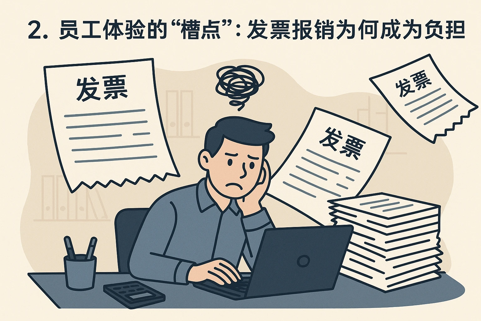 2. 员工体验的“槽点”：发票报销为何成为“负担”