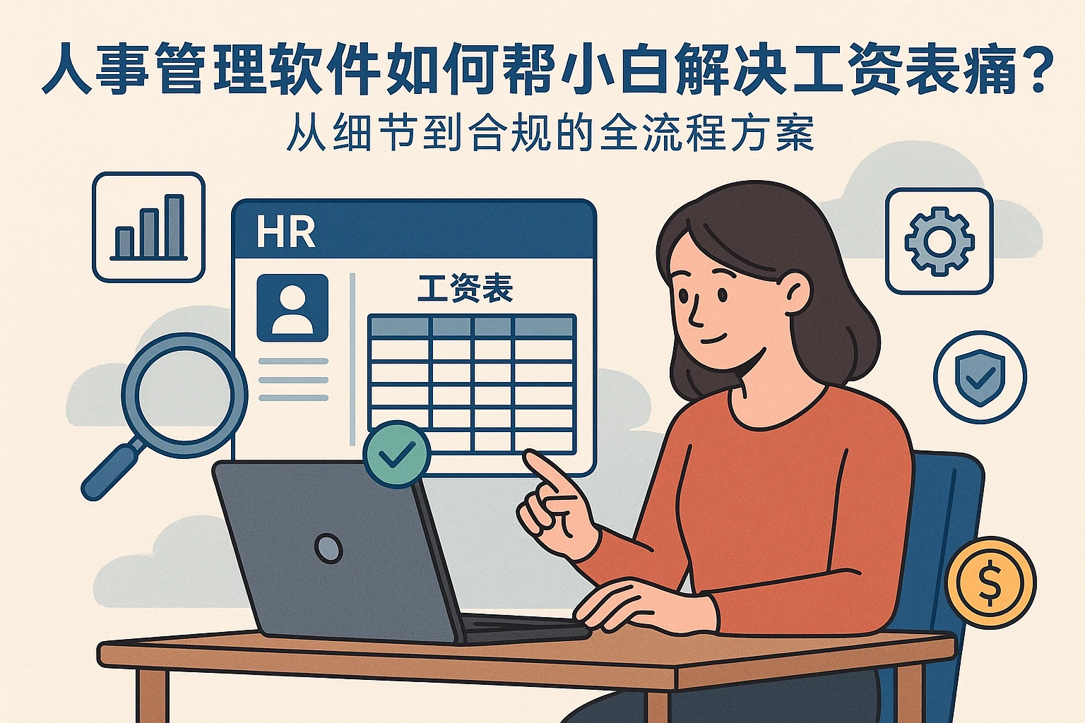 人事管理软件如何帮小白解决工资表痛点？从细节到合规的全流程方案