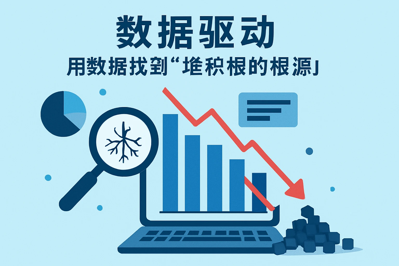 2. 数据驱动：用数据找到“堆积的根源”