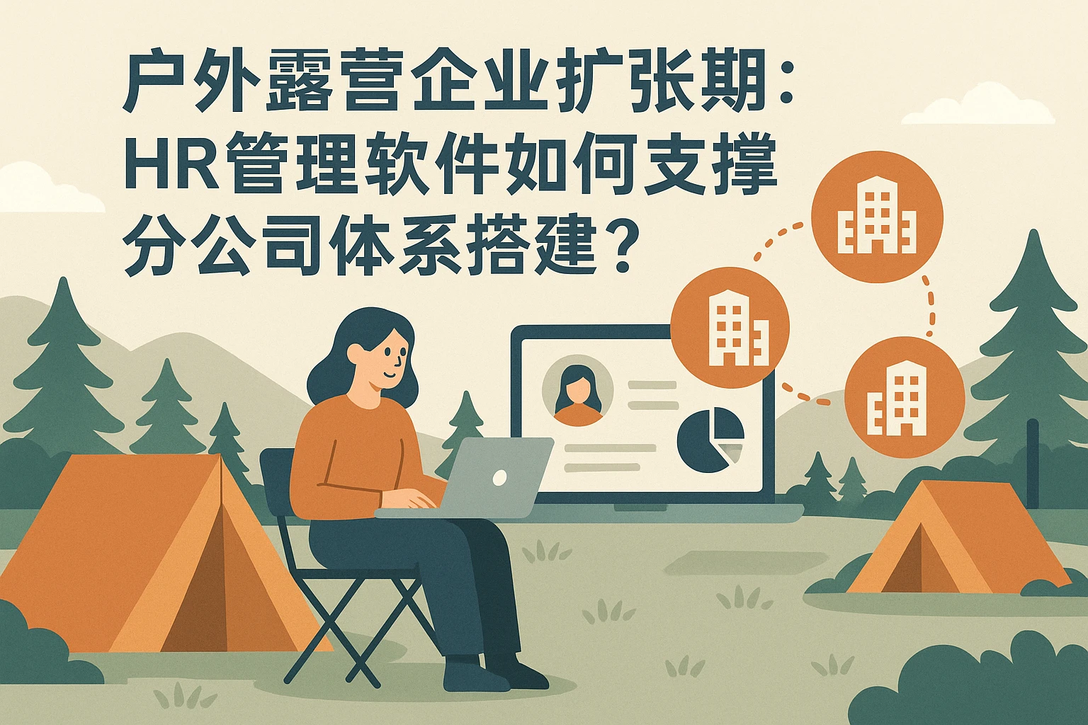 户外露营企业扩张期：HR管理软件如何支撑分公司体系搭建？