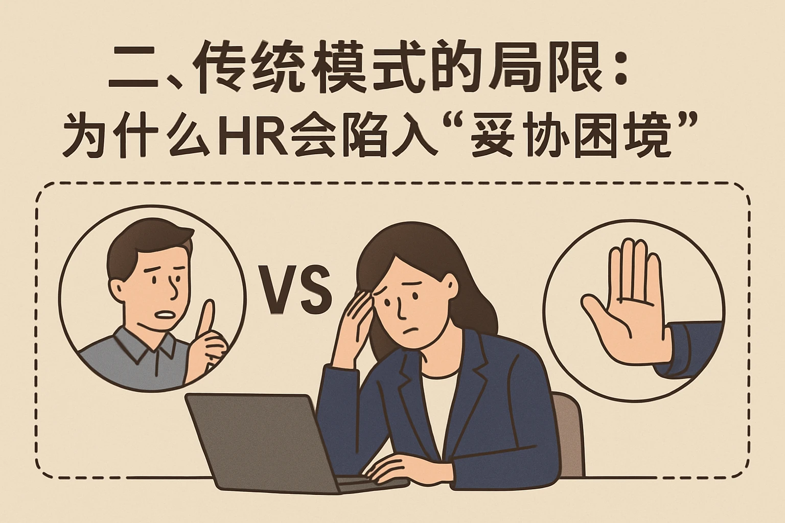 二、传统模式的局限：为什么HR会陷入“妥协困境”