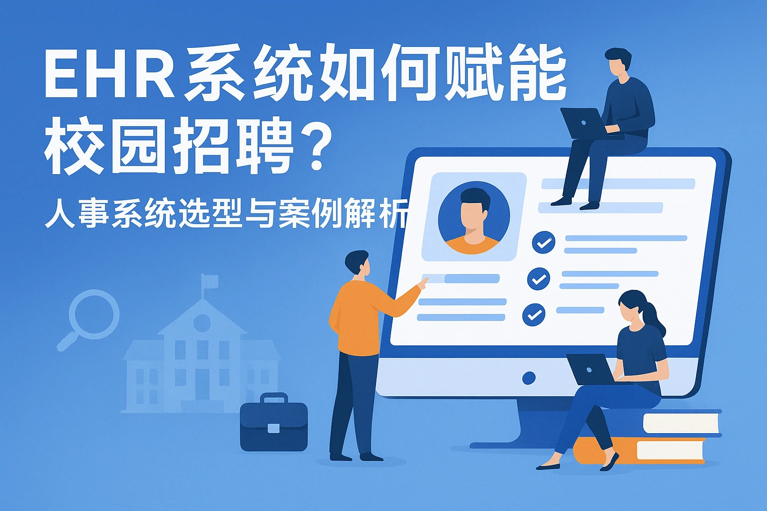 EHR系统如何赋能校园招聘？人事系统选型与案例解析