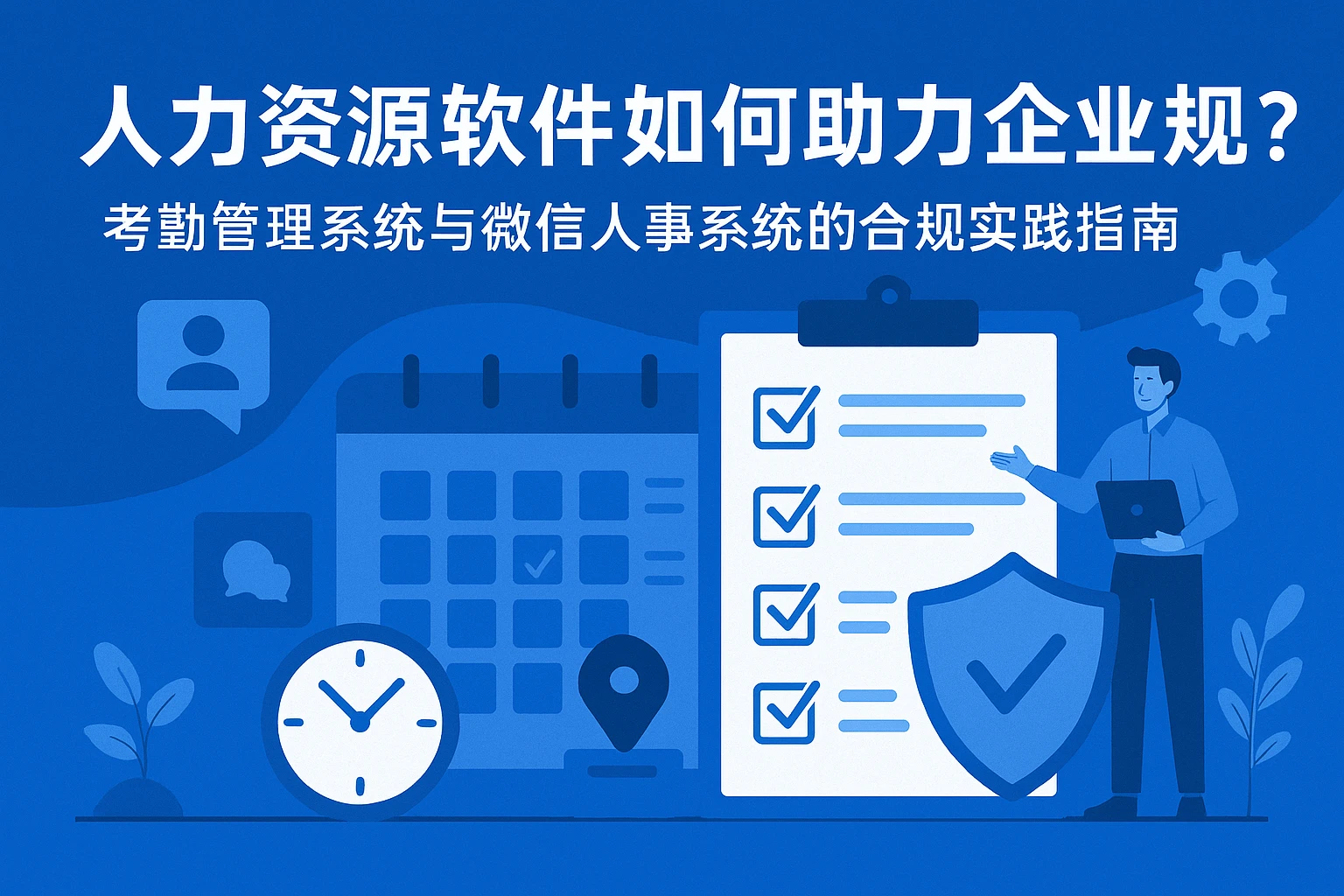 人力资源软件如何助力企业合规？考勤管理系统与微信人事系统的合规实践指南