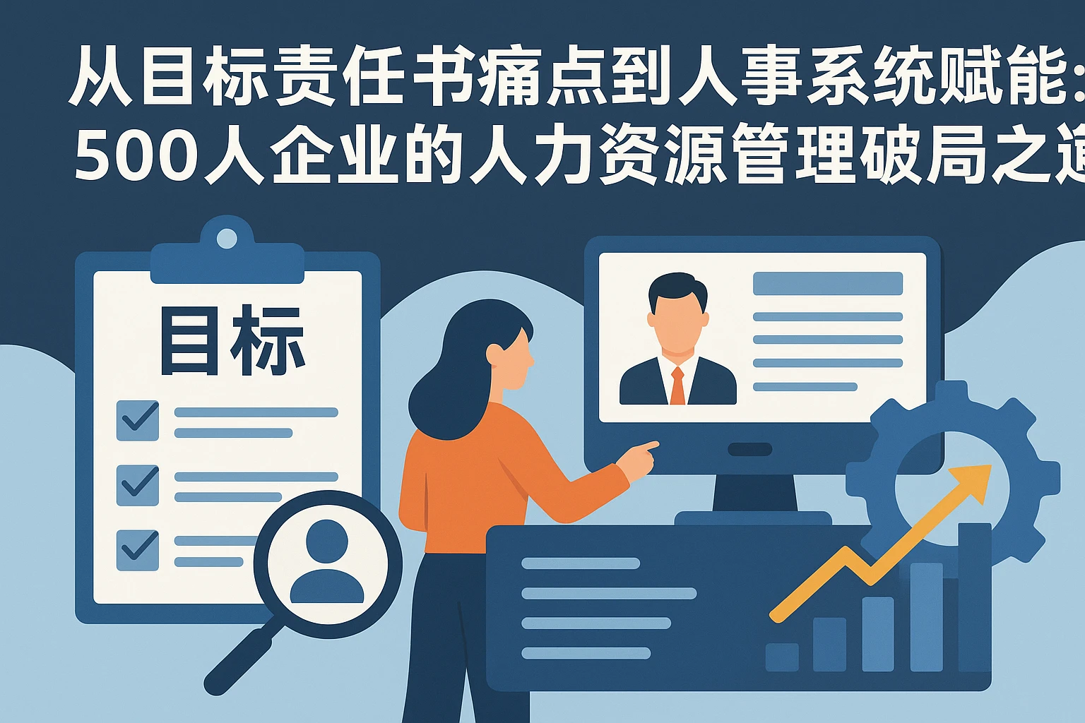 从目标责任书痛点到人事系统赋能：500人企业的人力资源管理破局之道
