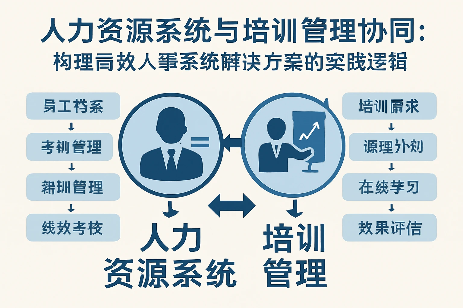 人力资源系统与培训管理协同：构建高效人事系统解决方案的实践逻辑