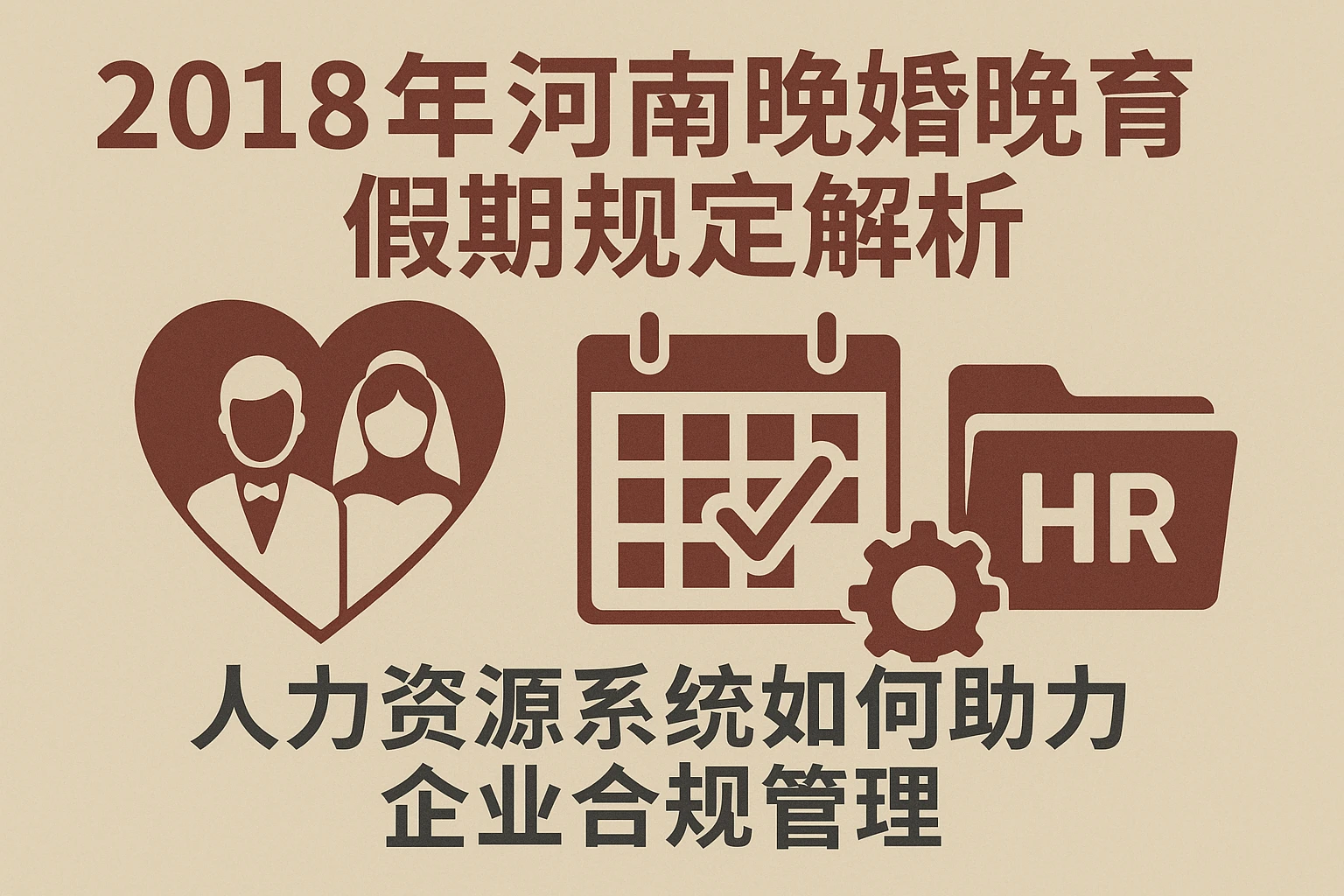 2018年河南晚婚晚育假期规定解析：人力资源系统如何助力企业合规管理