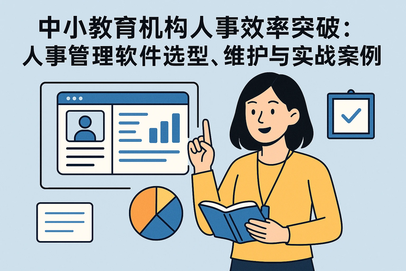 中小教育机构人事效率突破：人事管理软件选型、维护与实战案例指南