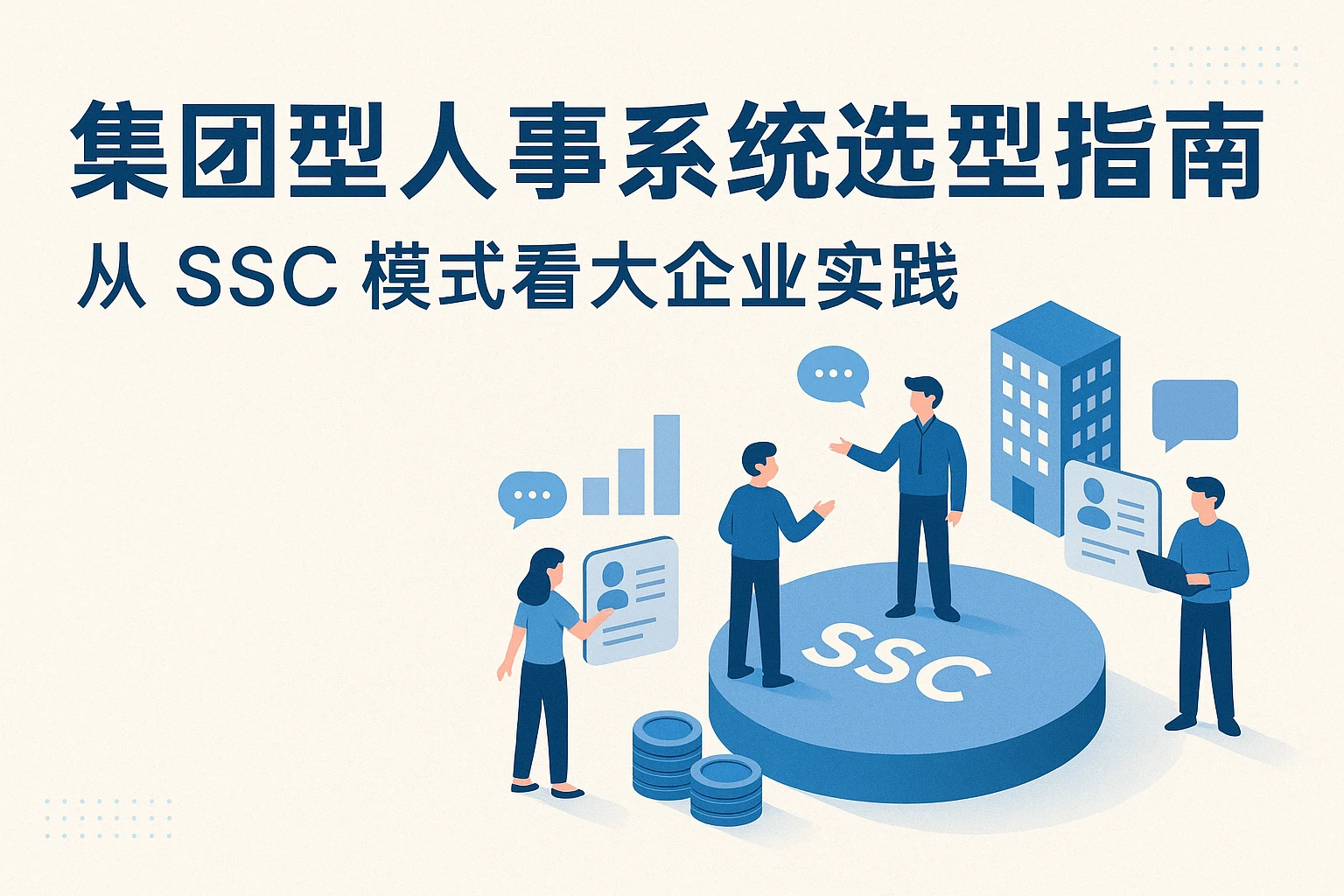 集团型人事系统选型指南：从SSC模式看大企业实践