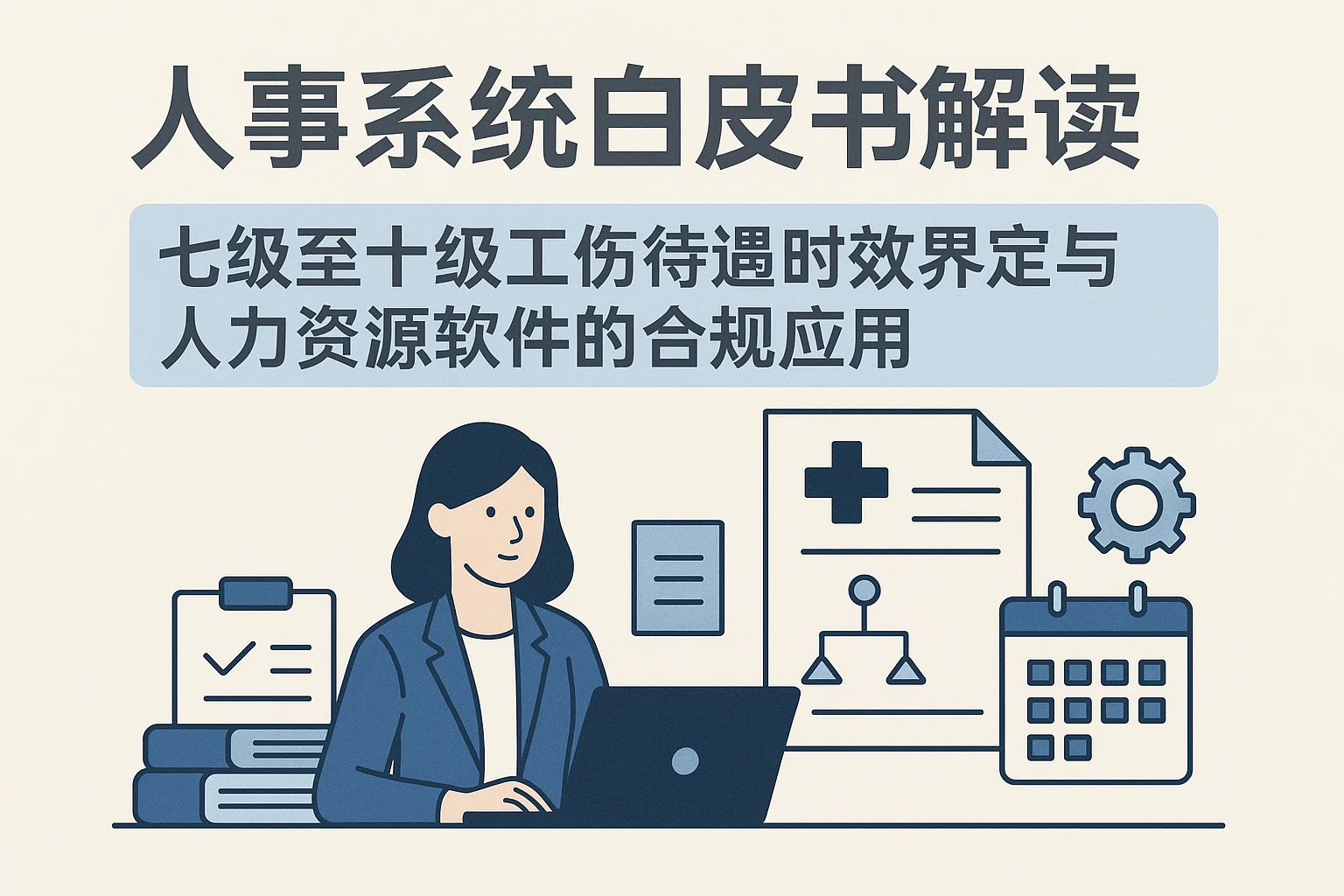 人事系统白皮书解读：七级至十级工伤待遇时效界定与人力资源软件的合规应用