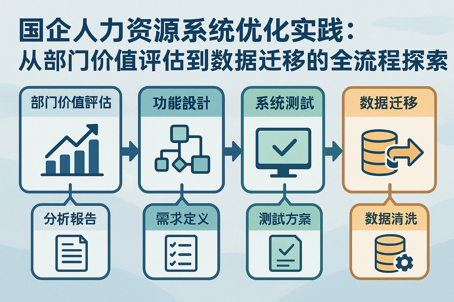国企人力资源系统优化实践：从部门价值评估到数据迁移的全流程探索