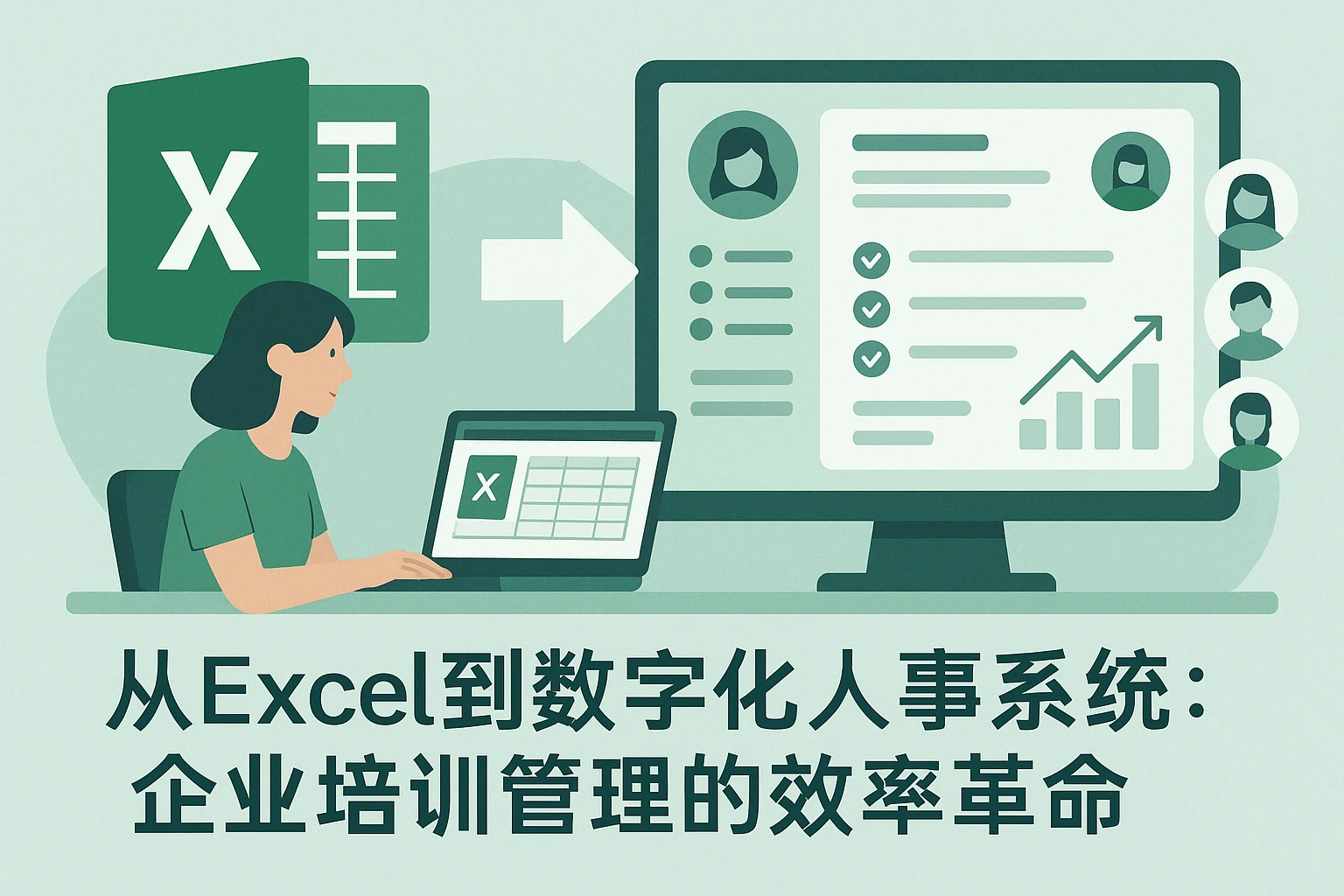 从Excel到数字化人事系统：企业培训管理的效率革命