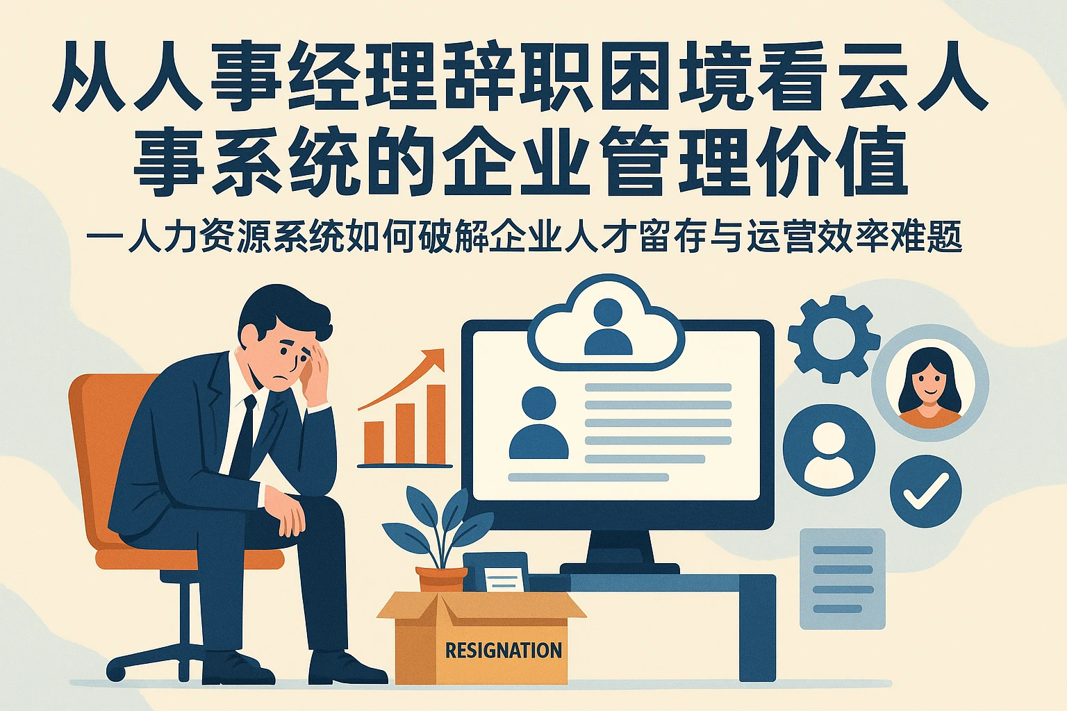 从人事经理辞职困境看云人事系统的企业管理价值——人力资源系统如何破解企业人才留存与运营效率难题