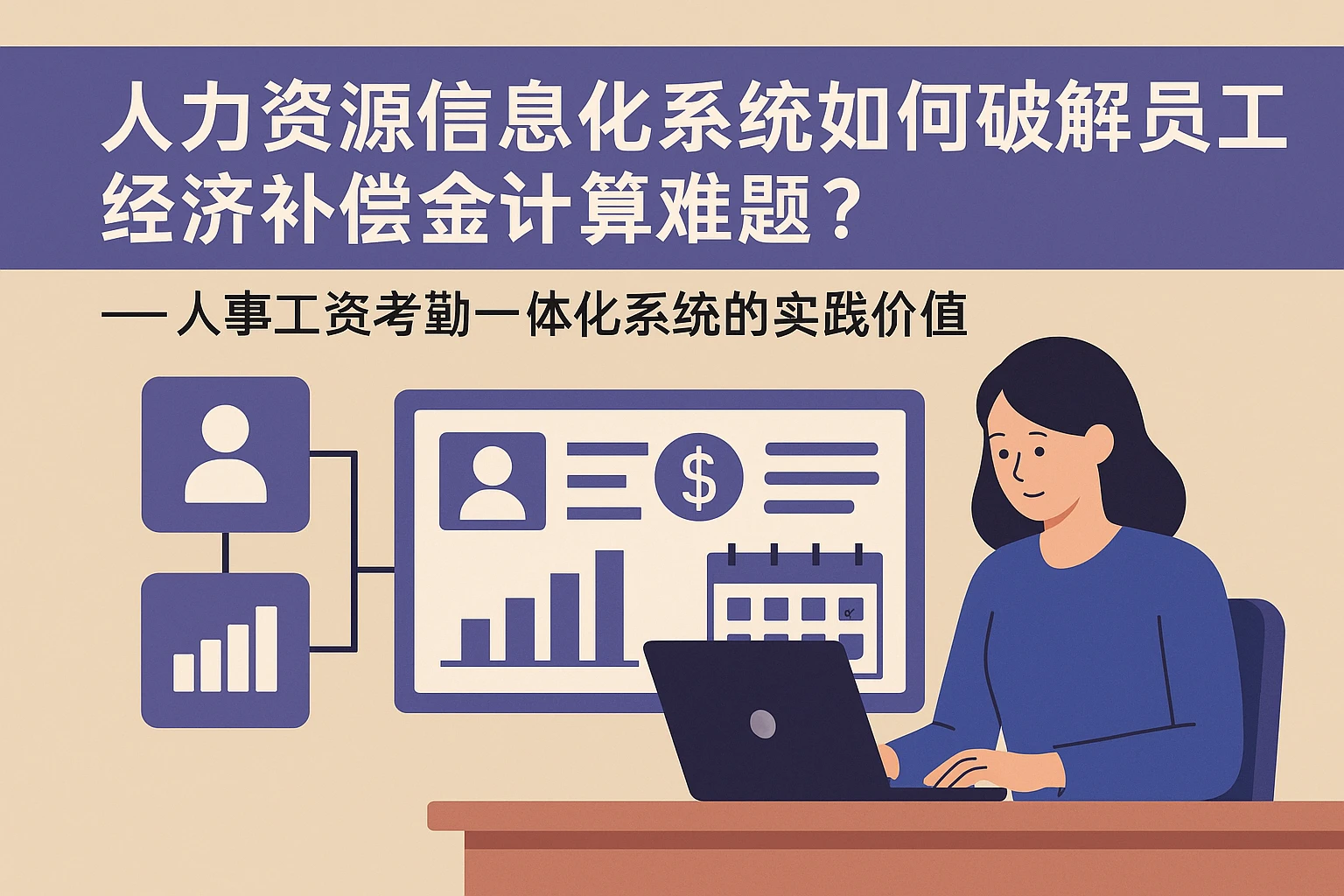 人力资源信息化系统如何破解员工经济补偿金计算难题？——人事工资考勤一体化系统的实践价值