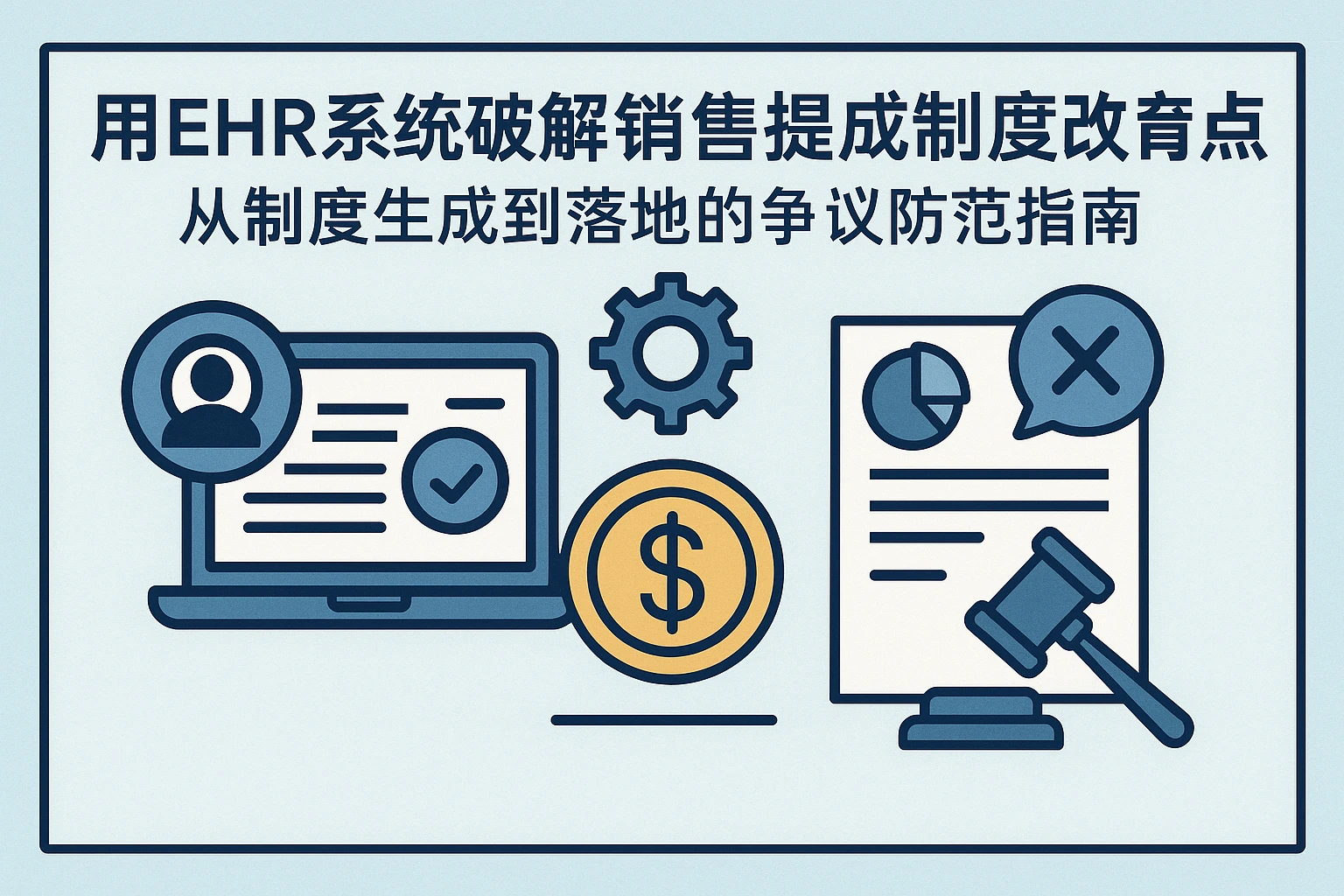 用EHR系统破解销售提成制度改革痛点：从制度生成到落地的争议防范指南