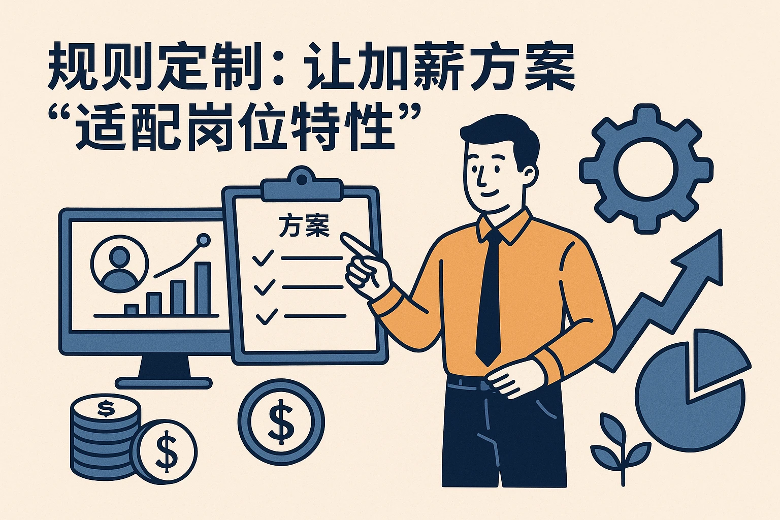 2. 规则定制：让加薪方案“适配岗位特性”