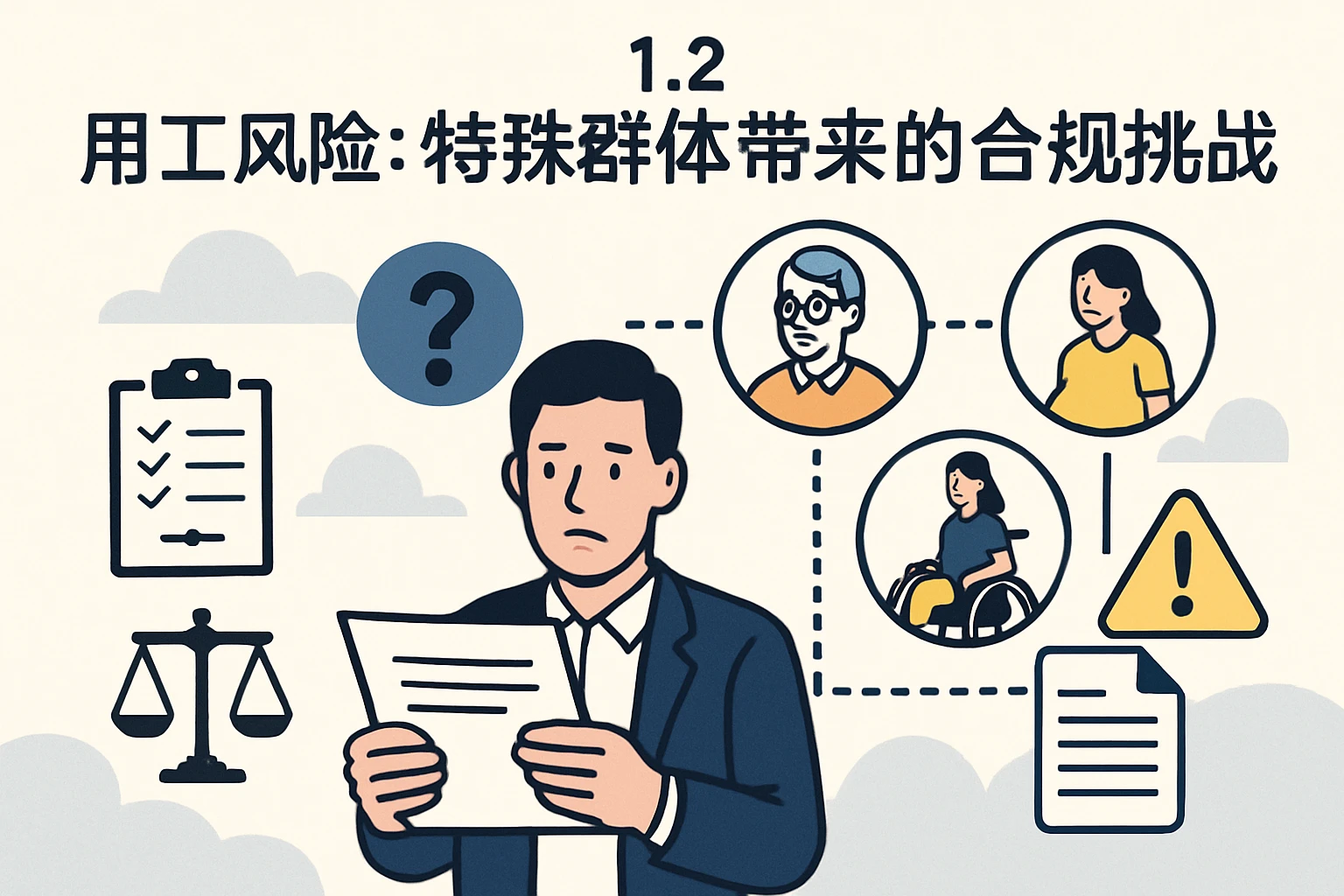1.2 用工风险：特殊群体带来的合规挑战