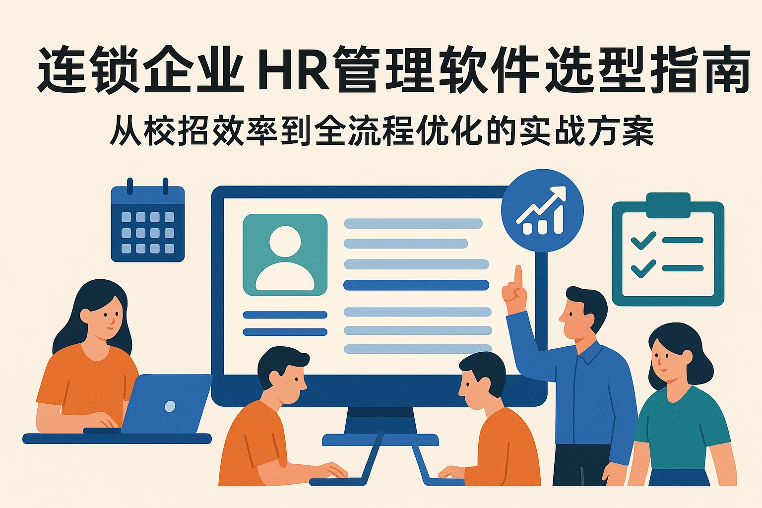 连锁企业HR管理软件选型指南：从校招效率到全流程优化的实战方案