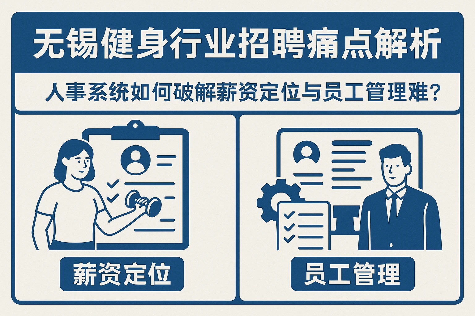 无锡健身行业招聘痛点解析：人事系统如何破解薪资定位与员工管理难题？
