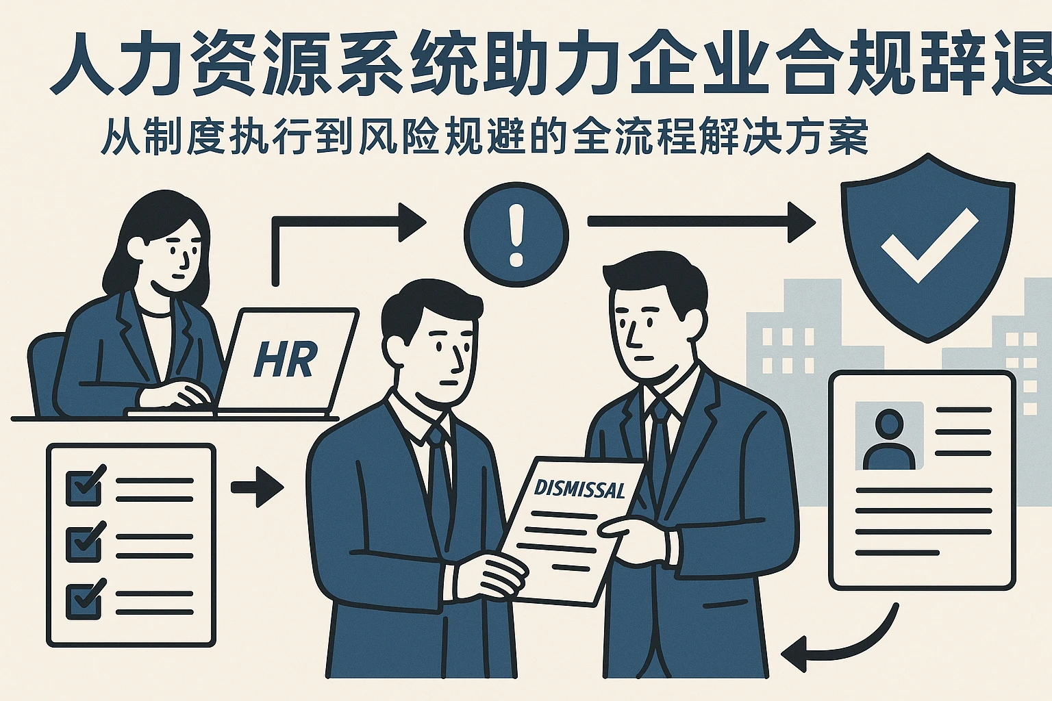 人力资源系统助力企业合规辞退：从制度执行到风险规避的全流程解决方案