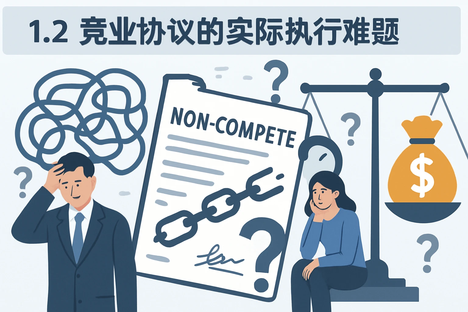 1.2 竞业协议的实际执行难题