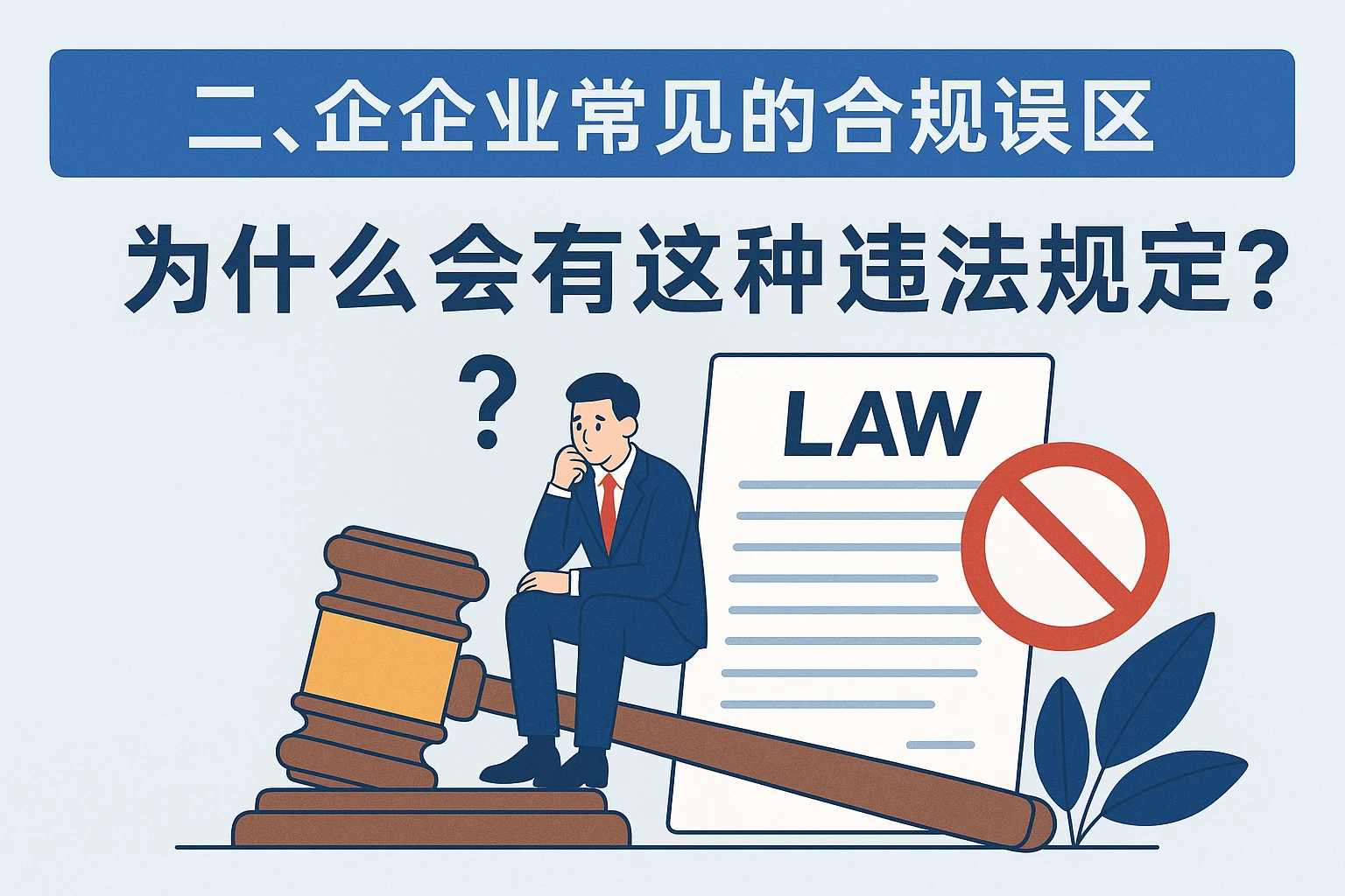 二、企业常见的合规误区：为什么会有这种违法规定？