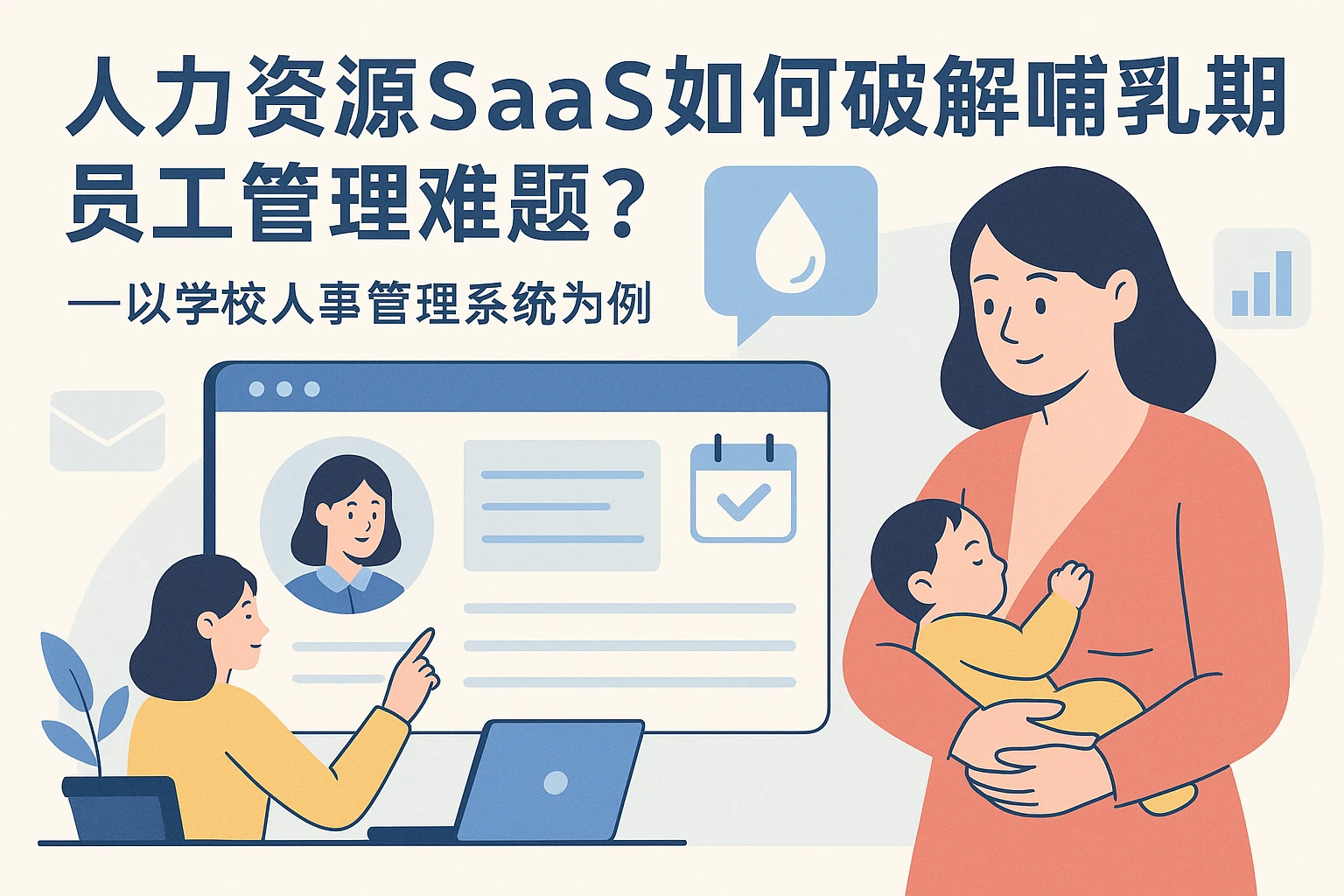 人力资源SaaS如何破解哺乳期员工管理难题？——以学校人事管理系统为例