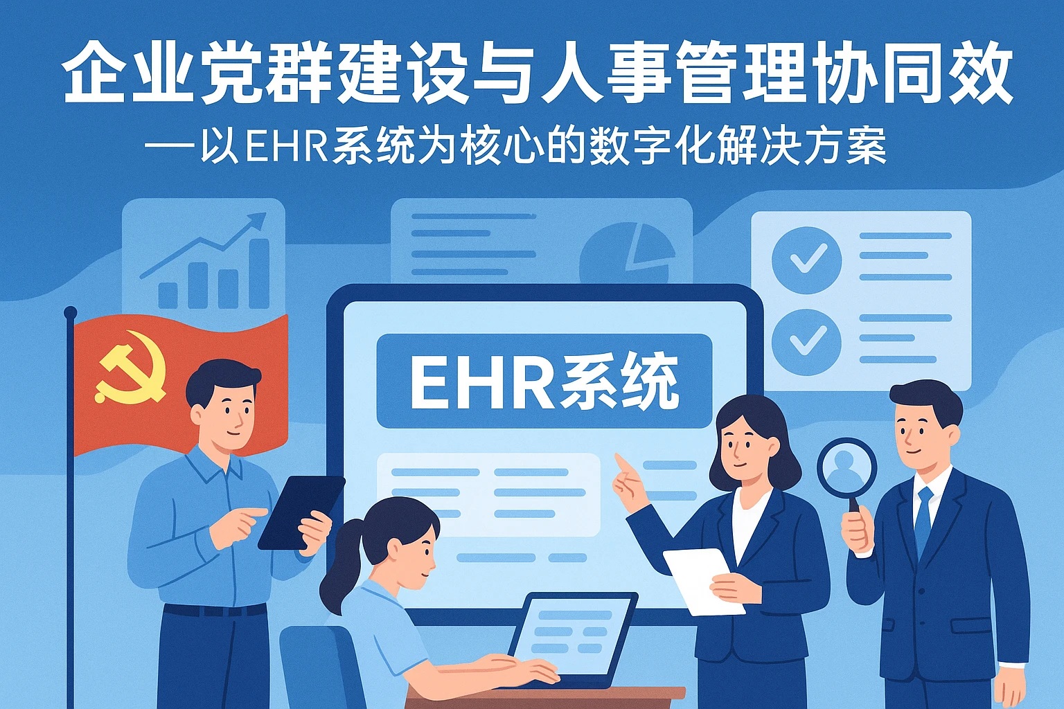 企业党群建设与人事管理协同增效——以EHR系统为核心的数字化解决方案