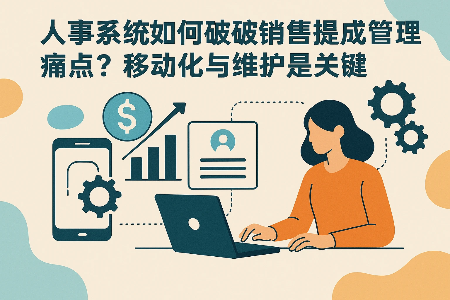 人事系统如何破解销售提成管理痛点？移动化与维护是关键