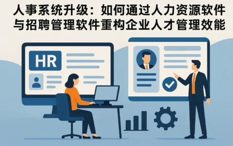 人事系统升级：如何通过人力资源软件与招聘管理软件重构企业人才管理效能？