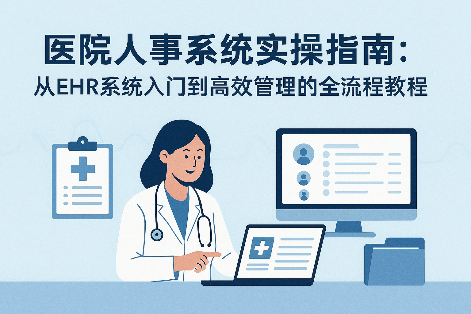 医院人事系统实操指南：从EHR系统入门到高效管理的全流程教程