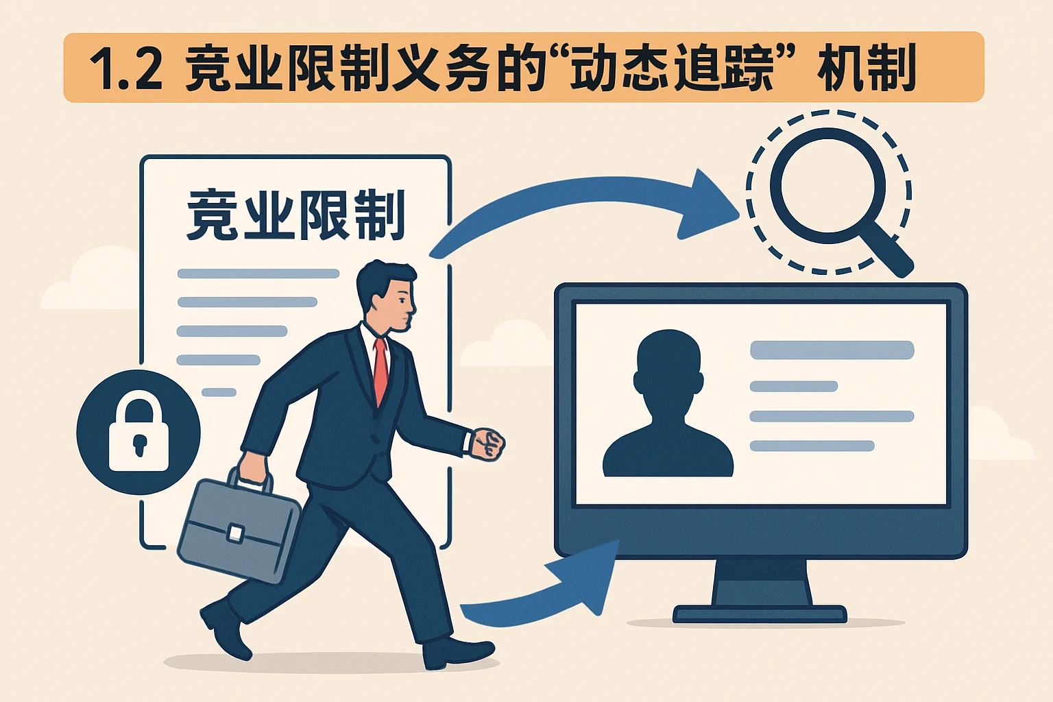 1.2 竞业限制义务的“动态追踪”机制