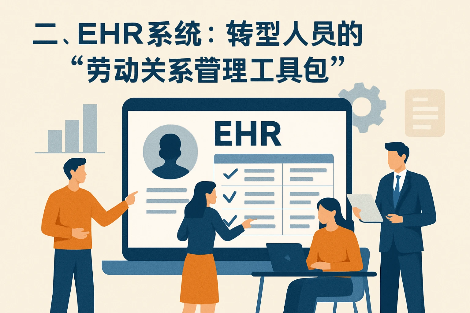 二、EHR系统：转型人员的“劳动关系管理工具包”